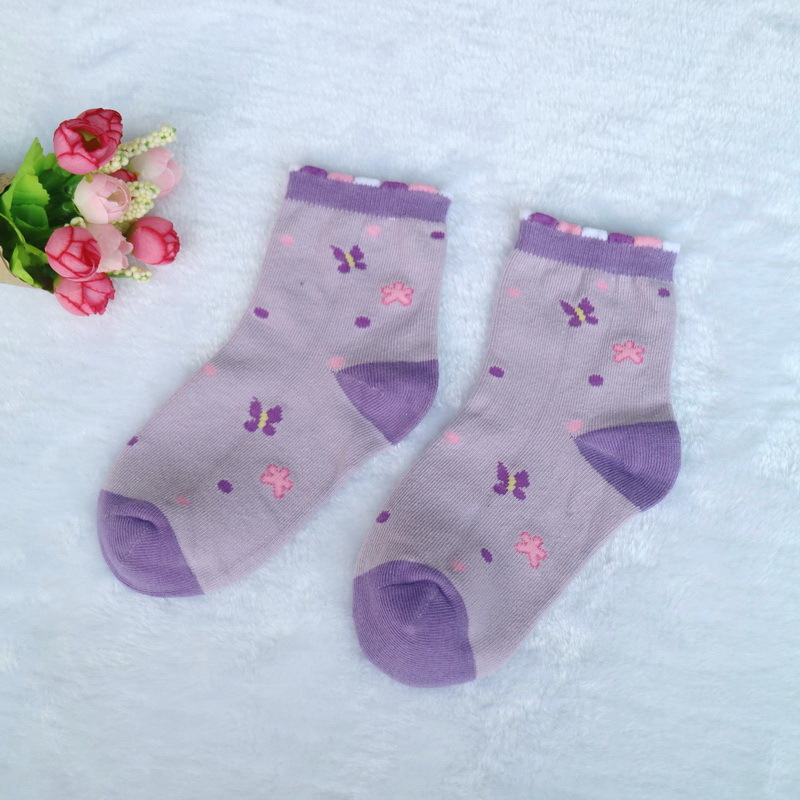 Autumn Winter Socks Socks Antibacterial Deodorant Socks Crew Socks Children Socks Socks Bow